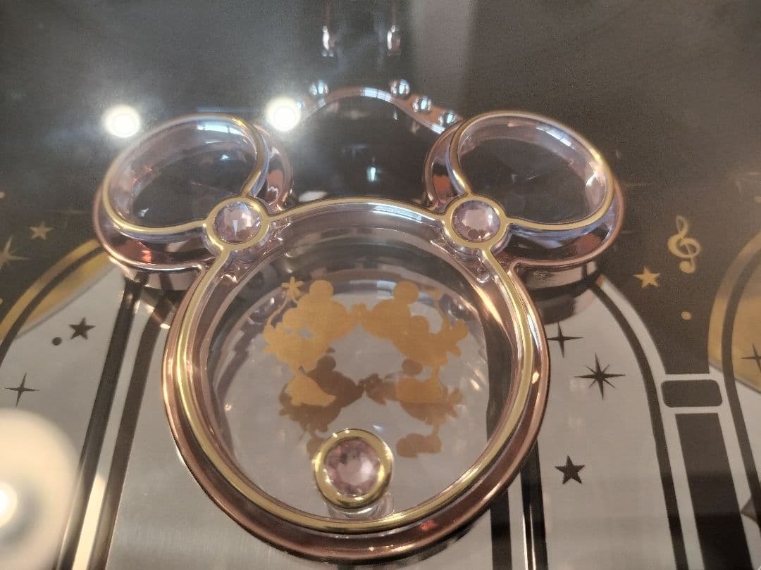 ディズニー ミッキー＆ミニー掛時計