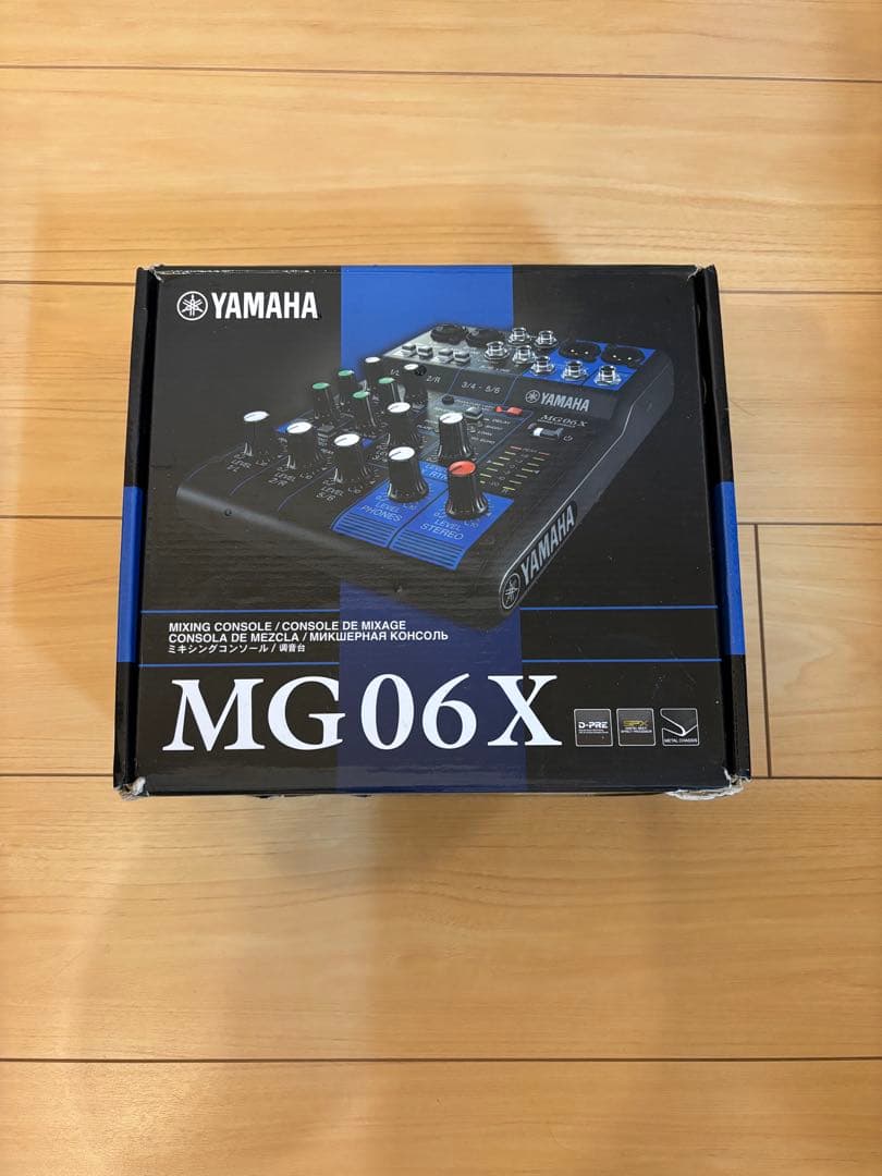 YAMAHA MG06X アナログミキサー