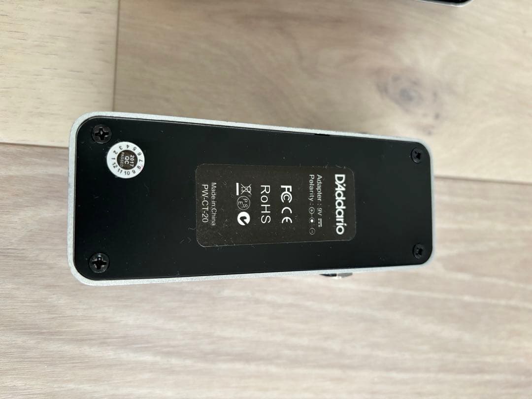 ダダリオ　ペダルチューナー　PW-CT-20