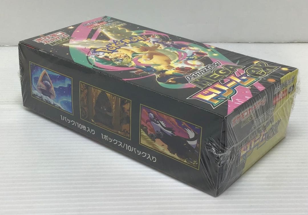 【新品未開封品】ポケモンカードMEGAドリームexハイクラスシュリンク付①BOX