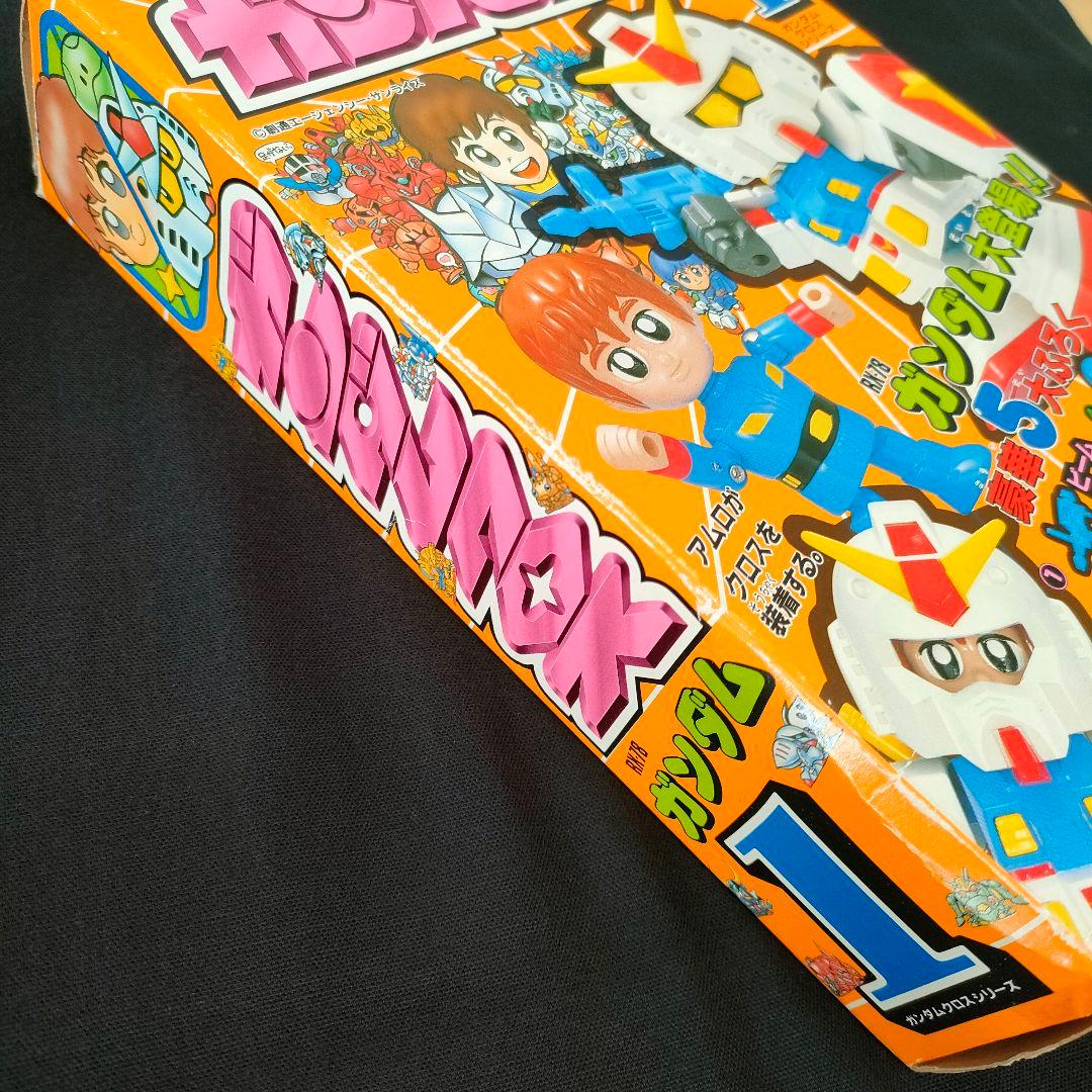 バンダイ　ガンダムクロス①　RX-78　アムロ　1988年日本製　※欠けあり中古