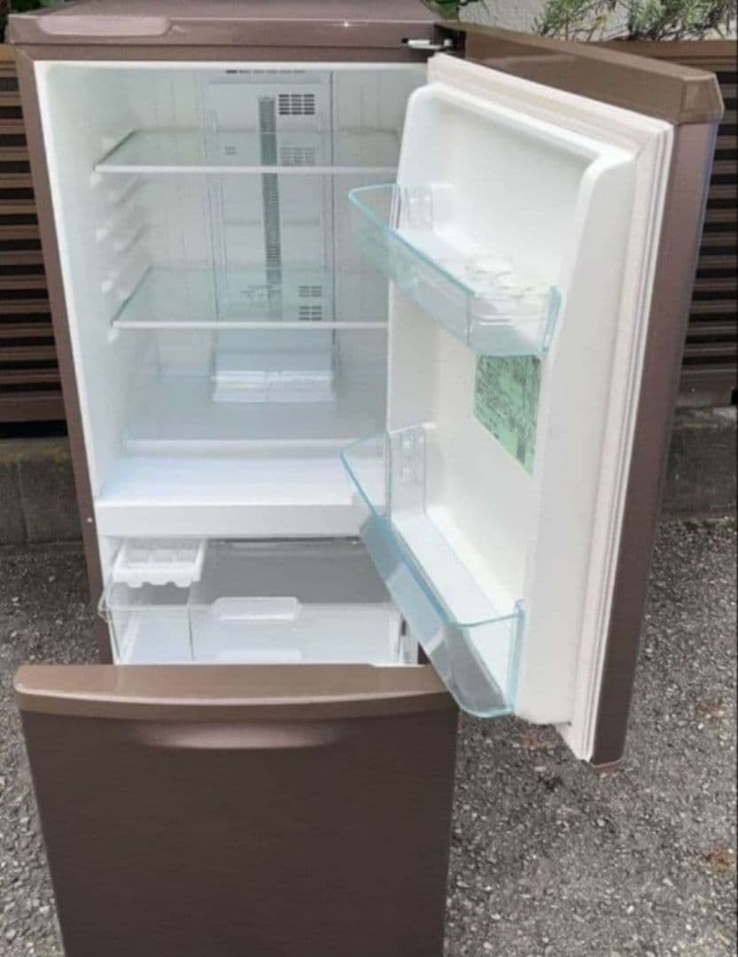 パナソニック冷蔵庫 138Lカテキン抗菌脱臭LED照明 自動霜取り機能付17年製