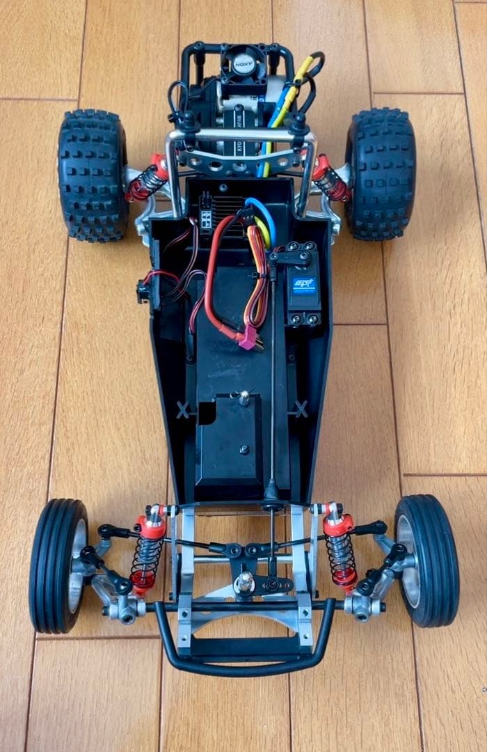 【京商】BEETLE 2014（復刻版）ESC、サーボ、モーターファン　メカ付き