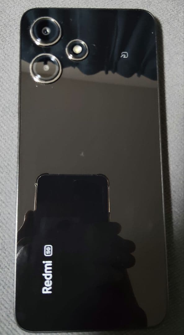 中古品 Xiaomi スマートフォン Redmi12 5G ミッドナイトブラック
