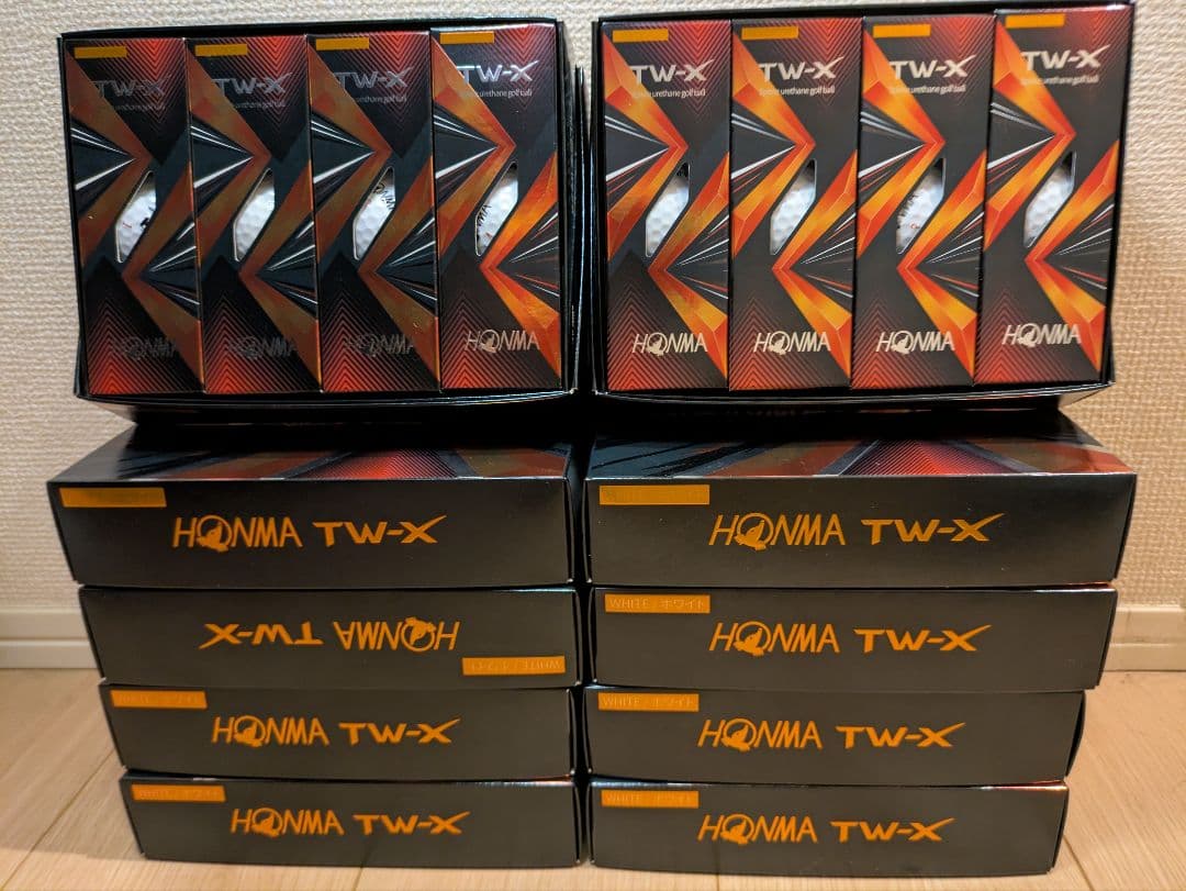 HONMA 本間ゴルフボール TW-X 2021年モデル 120個 新品