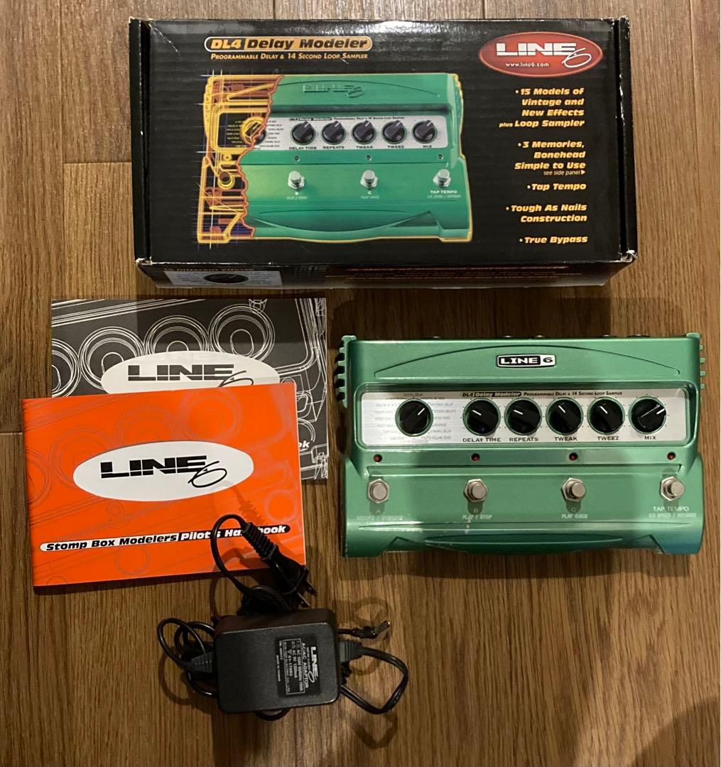 LINE6 DL4 エフェクター 純正アダプター付き
