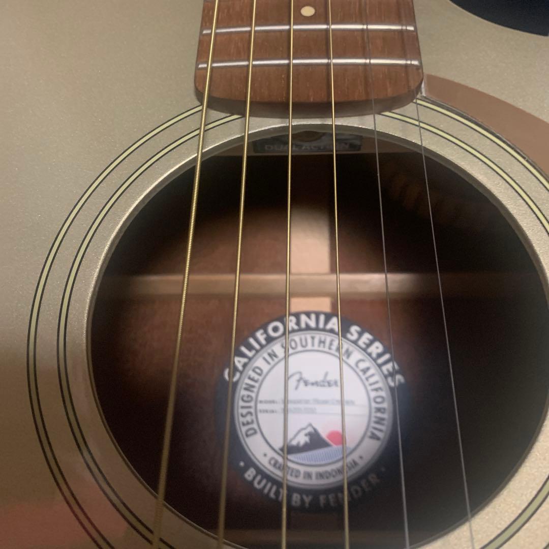 【希少カラー】調整済み Fender シャンパンゴールド 美品 アコギ