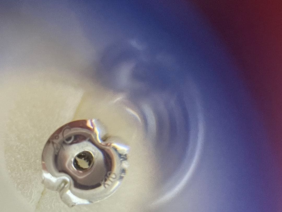 新品★4℃★K10★アクアマリン★雫ピアス