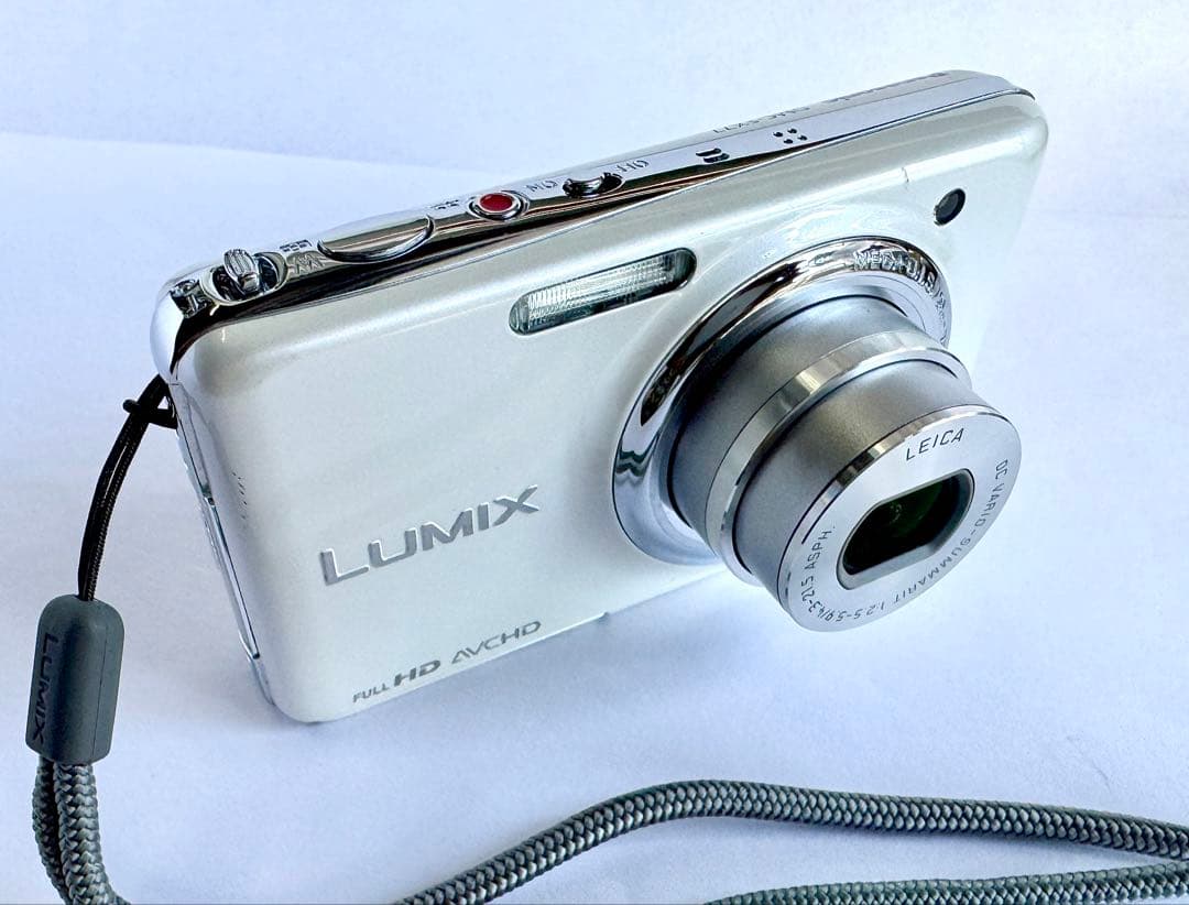 パナソニック LUMIX DMC-FX77 デジカメ ケースバッテリー充電器付き