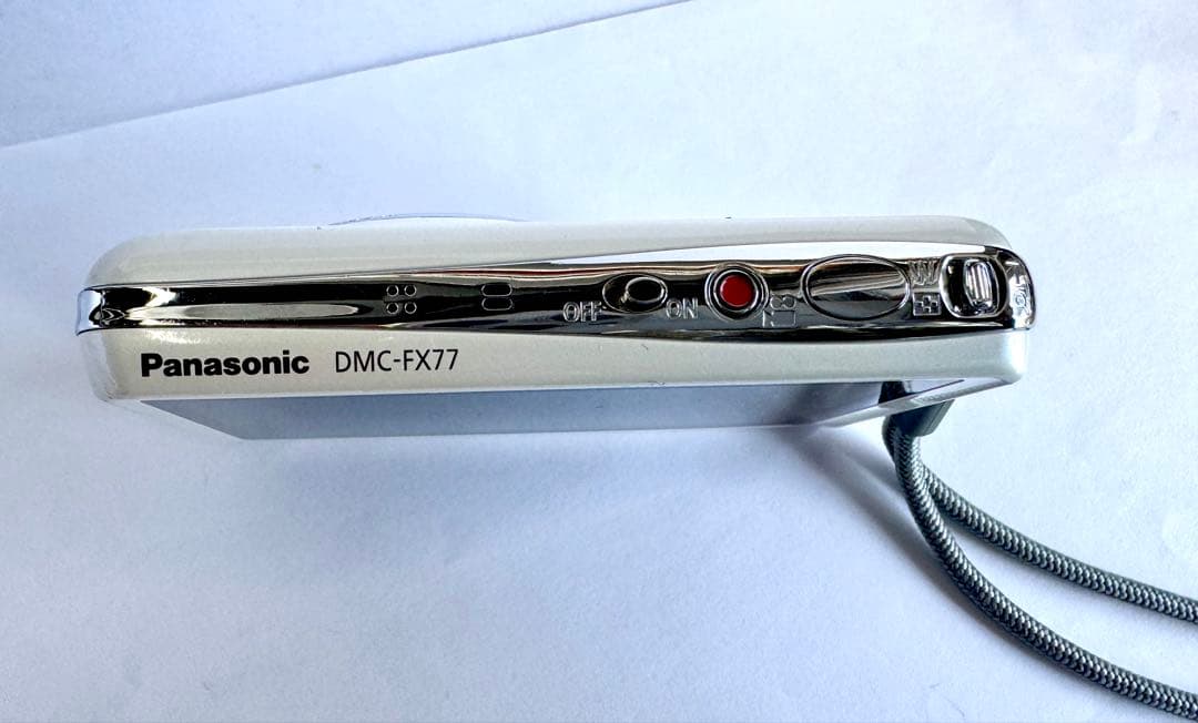 パナソニック LUMIX DMC-FX77 デジカメ ケースバッテリー充電器付き