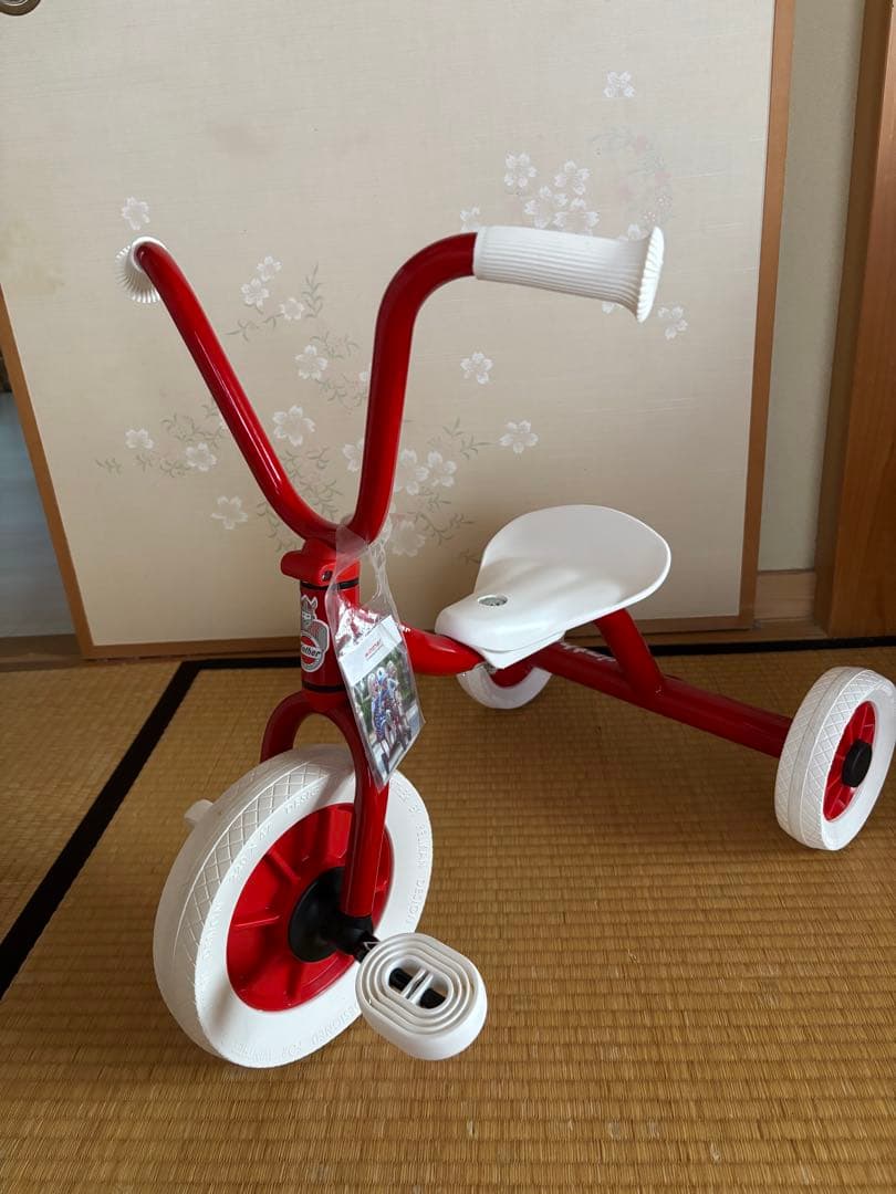 最終値下！高級品！winther 赤白　三輪車