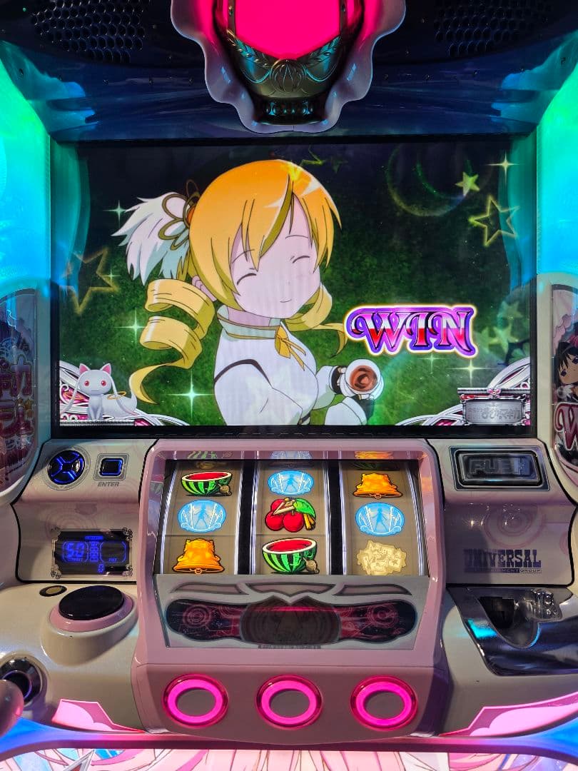 パチスロ　魔法少女まどか☆マギカ2　5号機　実機　不要機付　まどマギ2