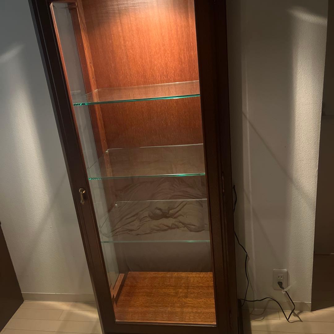 マルニ　地中海シリーズ　キュリオケース　リビング収納　マルニ木工　ショーケース