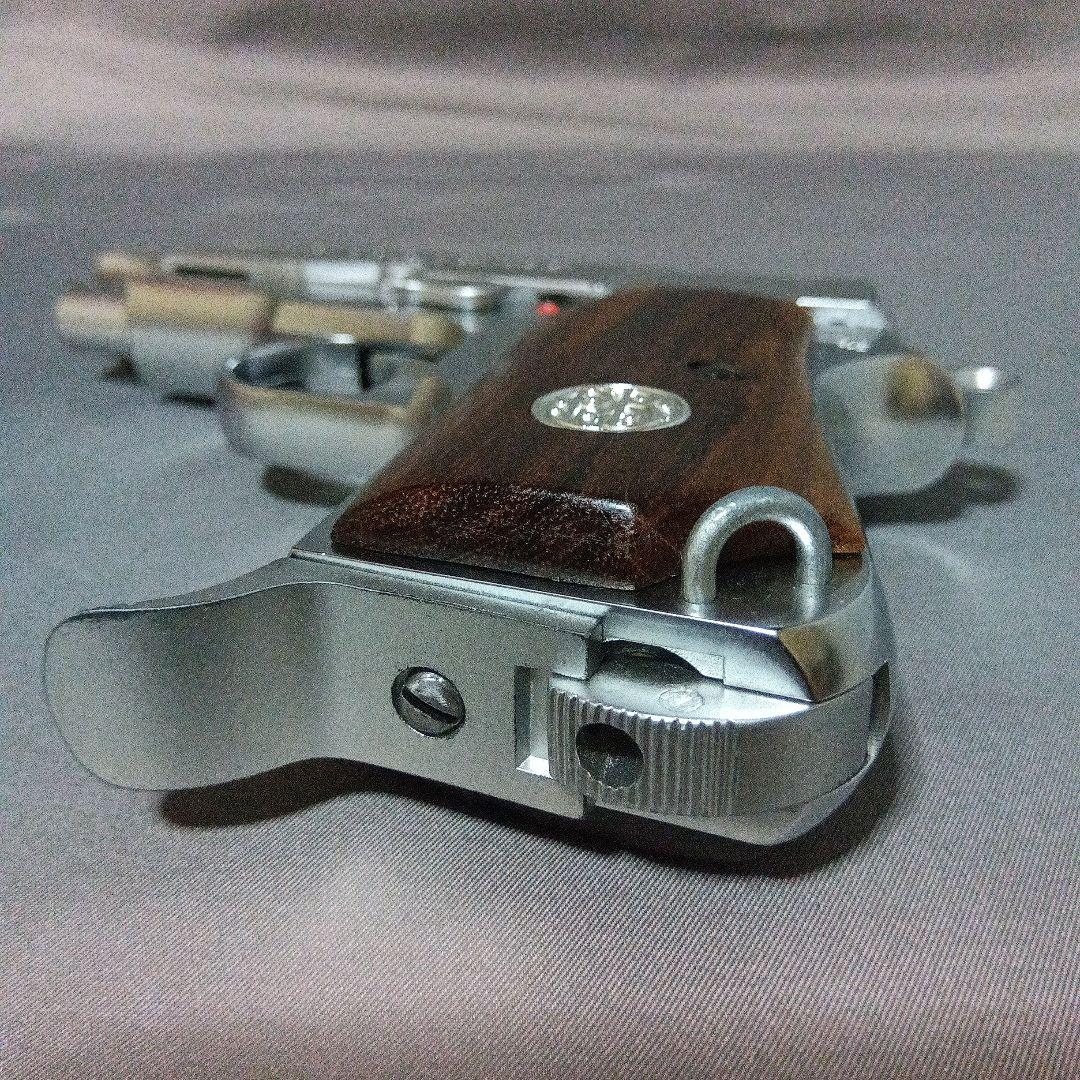 k*4様 タナカ ワークス M1934 ブローバック　木製グリップ　シルバーモデ