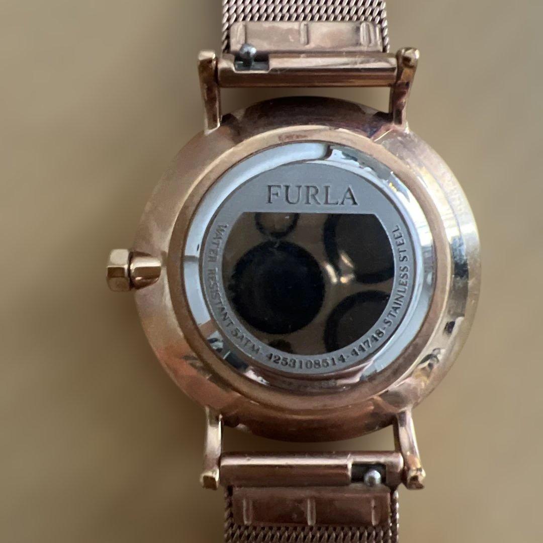 FURLA レディース 時計 メッシュベルト