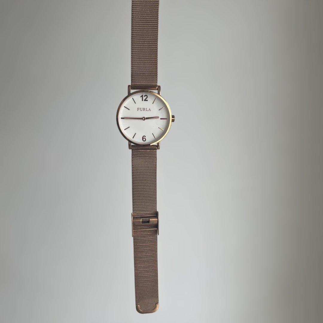 FURLA レディース 時計 メッシュベルト