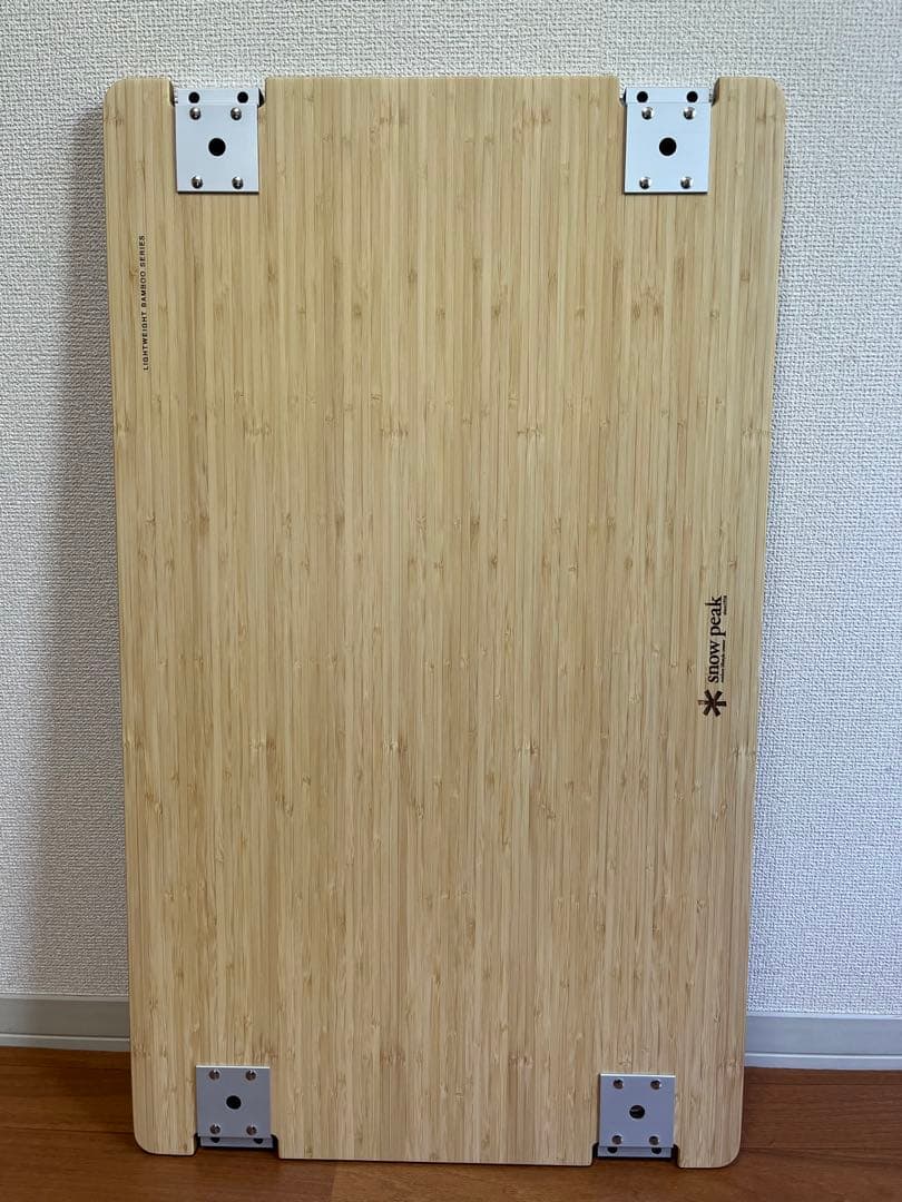 スノーピーク　IGTシングルテーブル竹ライト