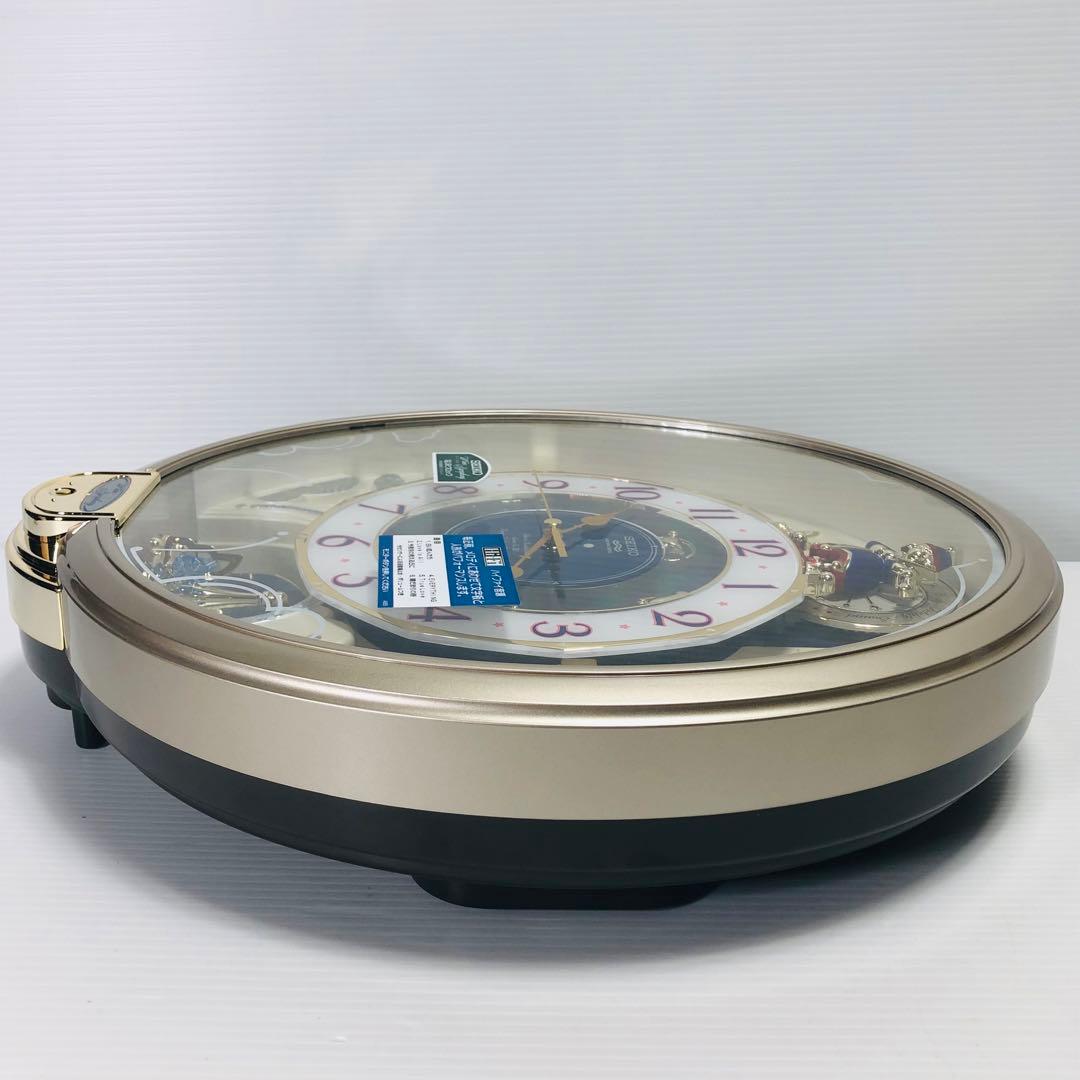 【極美品♪】SEIKO セイコー からくり電波掛け時計 RE555S 電波時計