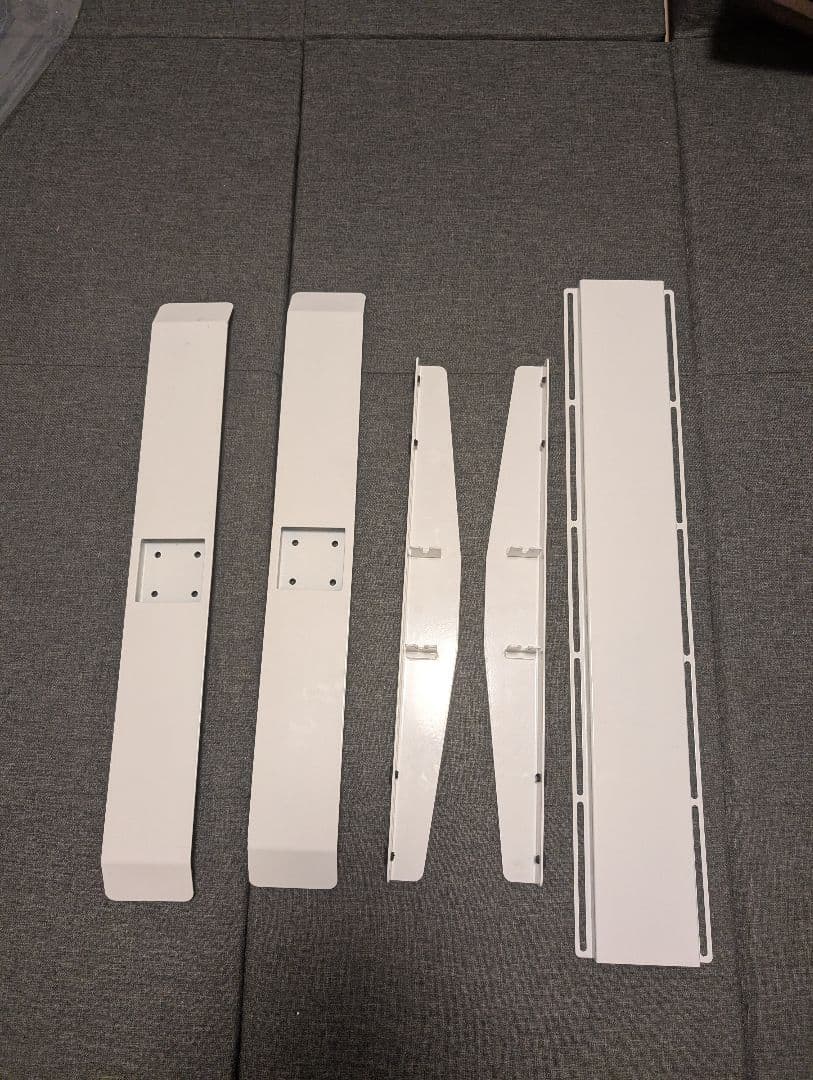 FlexiSpot 電動昇降デスク EJ2ホワイト 天板無し