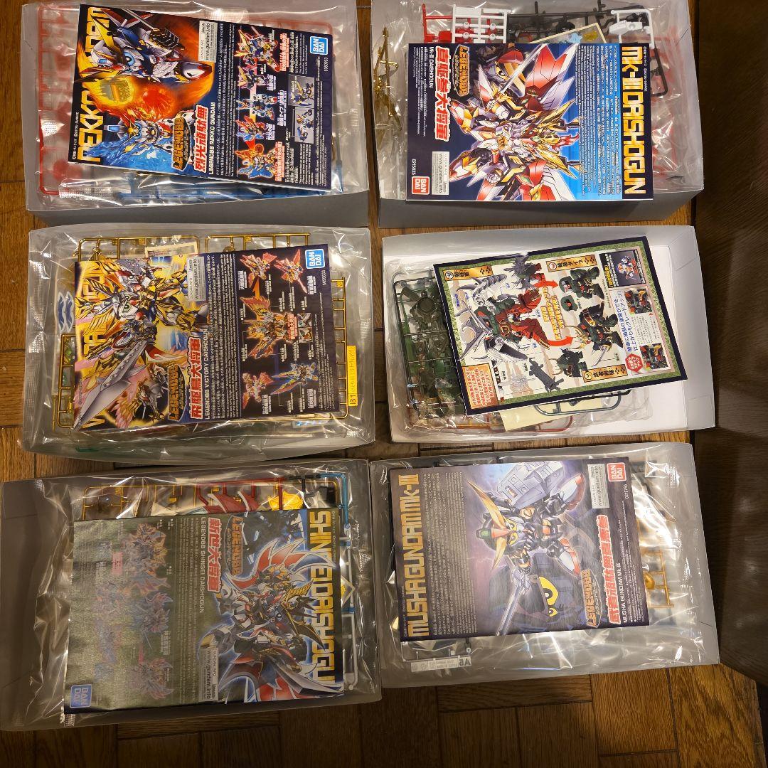 SDガンダムBB戦士 LEGENDBB 6個セット 未組立