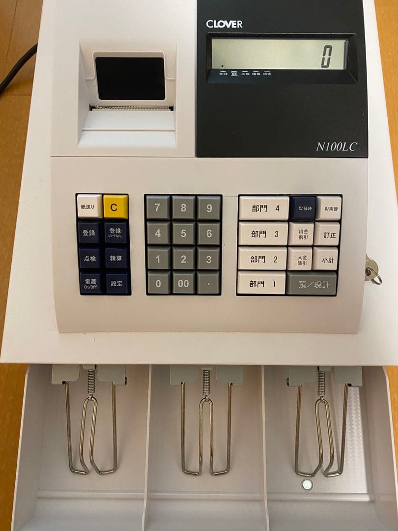 クローバー　レジスター　N100LC