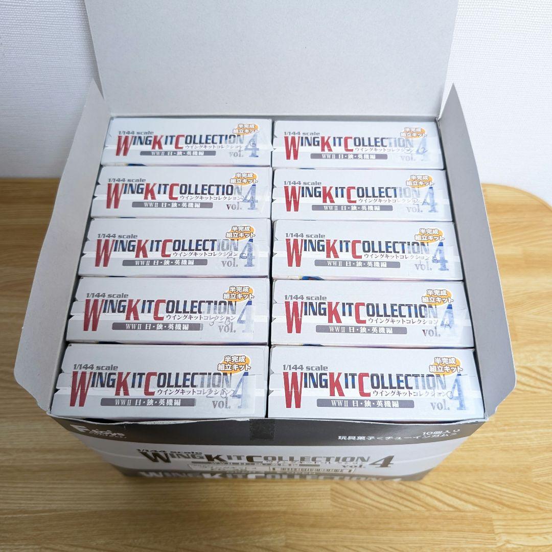 エフトイズ　ウイングキットコレクション4　10機入り 1BOXまとめ売り