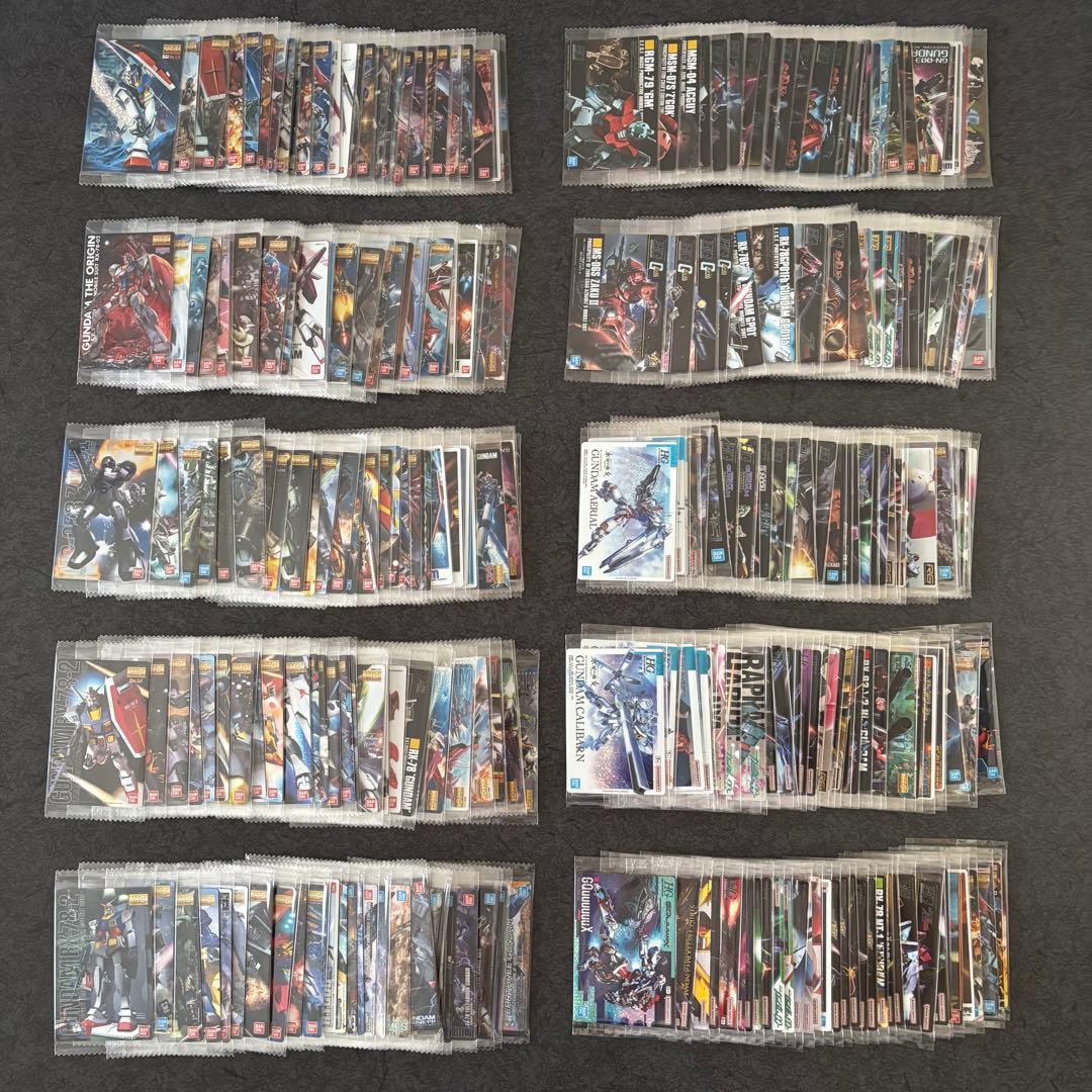 ガンプラパッケージアートコレクション　グミ　カード　全314種　フルコンプ