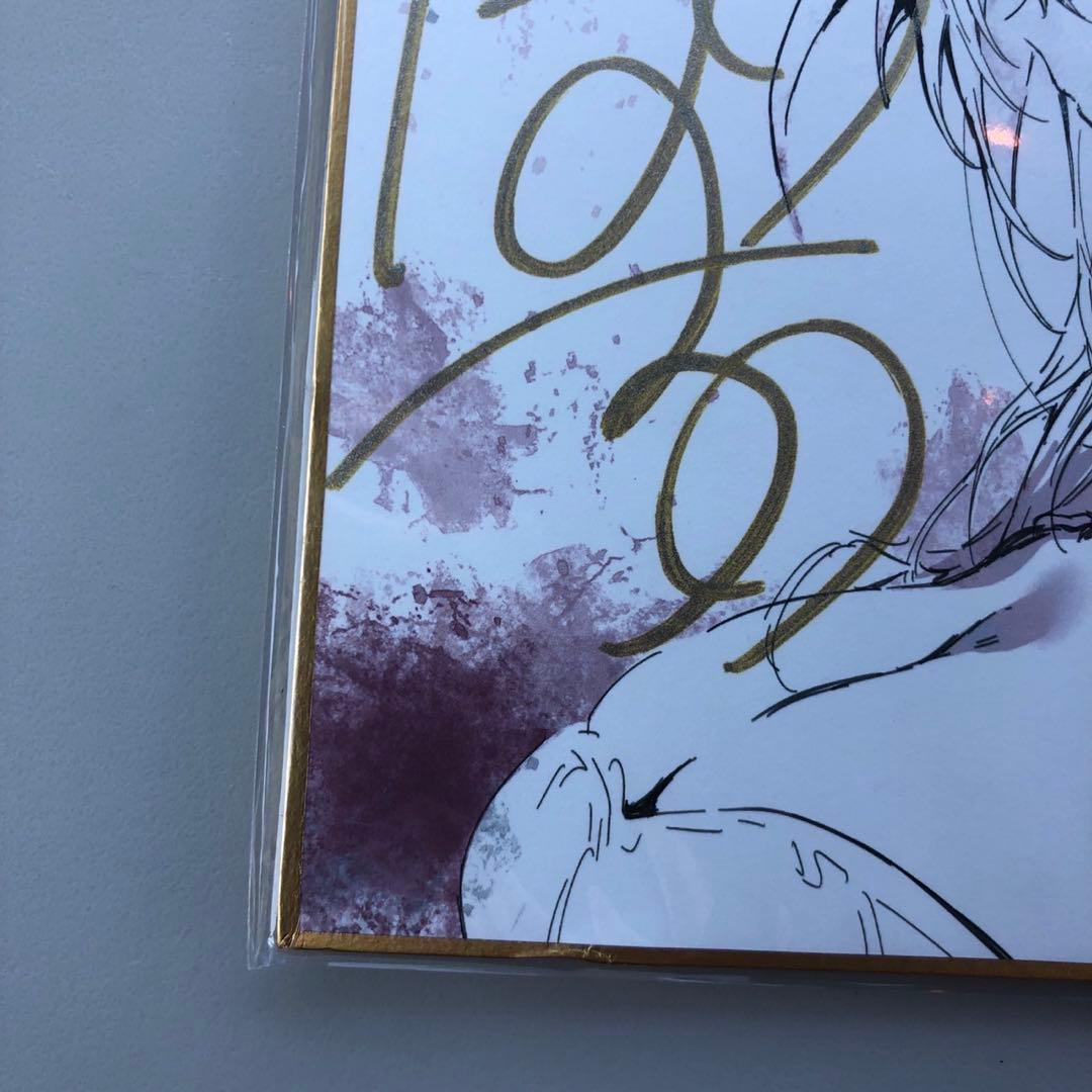 Vtuber 飯田ぽち。 3D化記念グッズ　直筆サイン色紙 メロブ