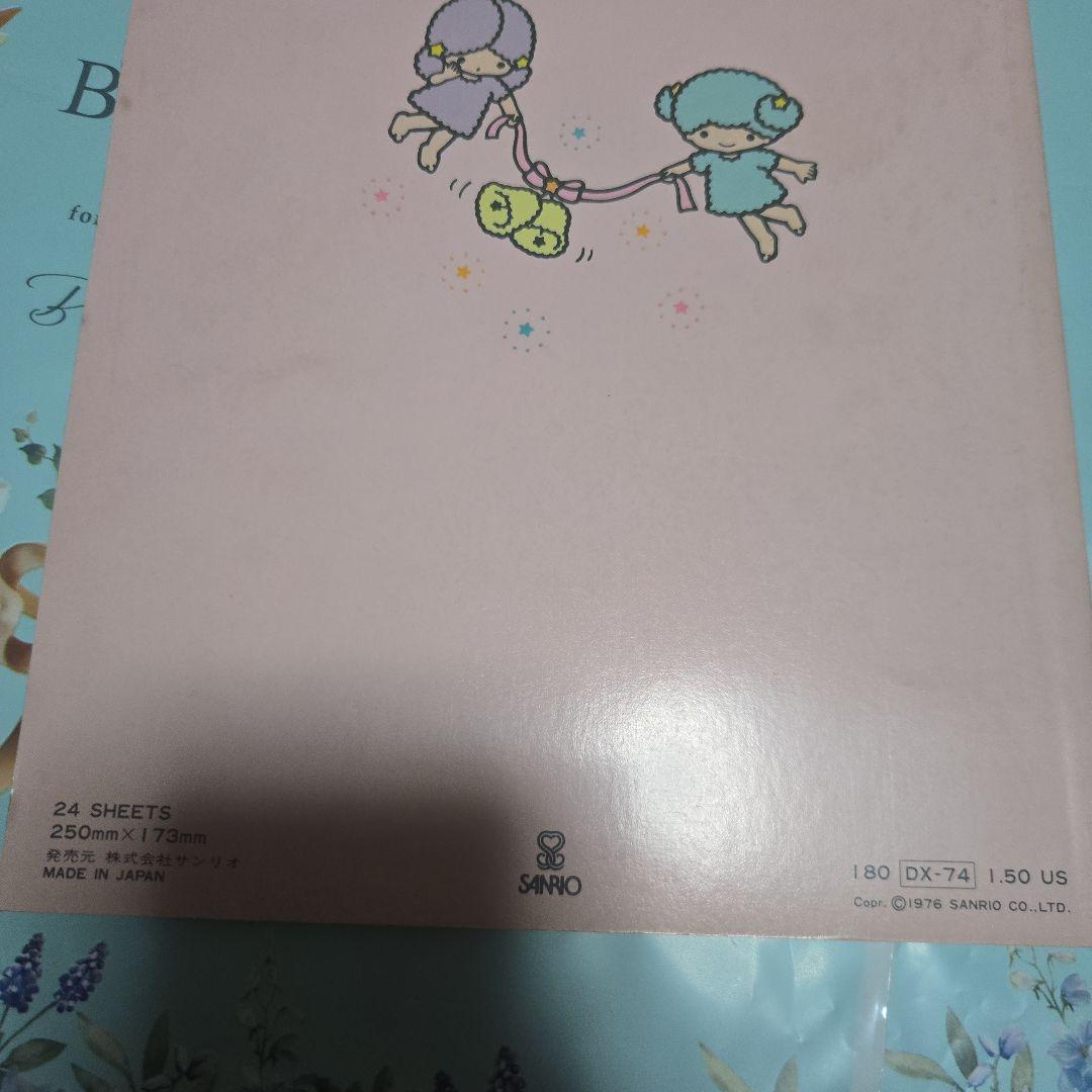 キキララ　1976年　当時もの　五線譜　ミュージック　ノートブック　妖精