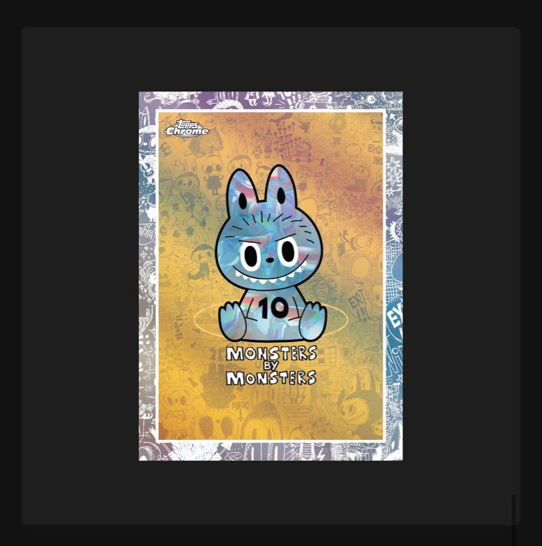 Topps Chrome 10周年記念ボックス LABUBU 5Box