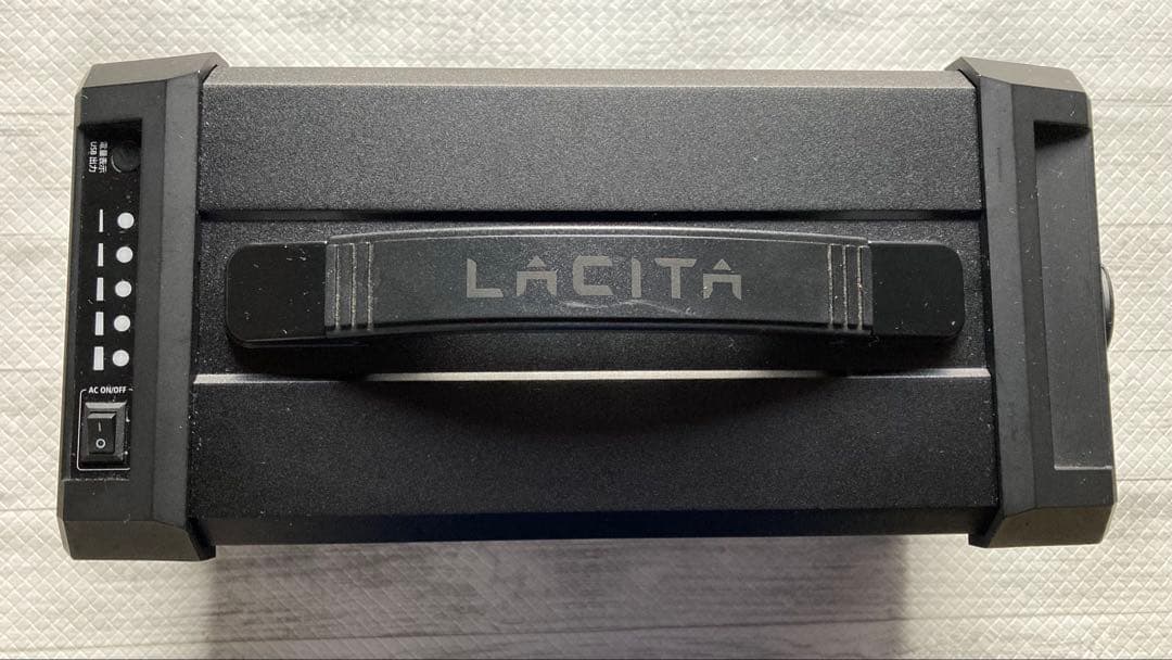 LACITA ENERBOX - 01　ラチタ　エナーボックス　ブラック