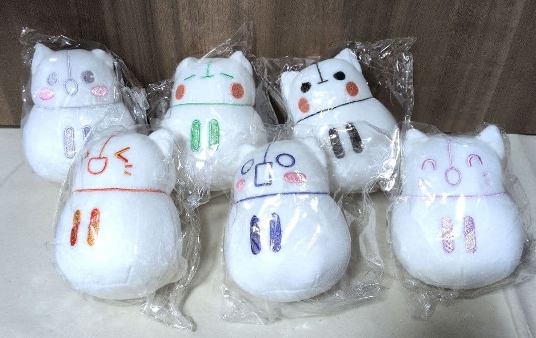 限定非売品　IRIAM　ミニぬいぐるみ　しらぬい　　6種セット　しらす