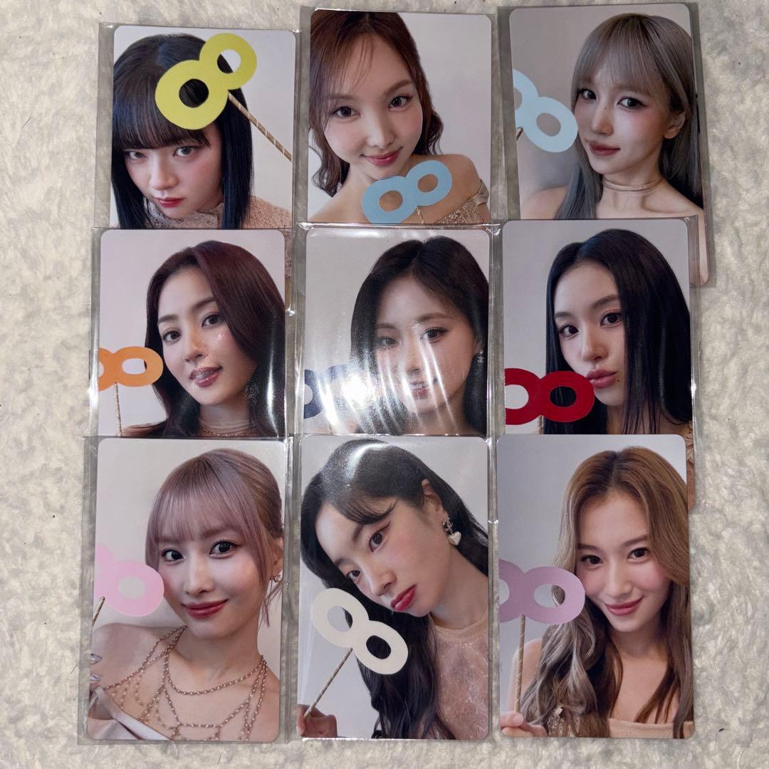 TWICE popupくじ 参加賞 トレカ 全種類