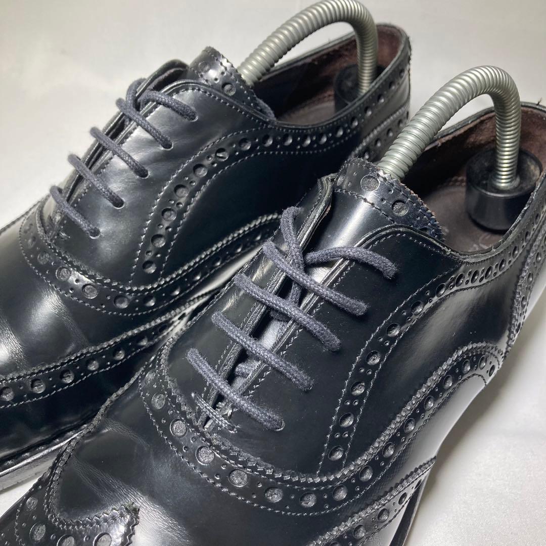 美品　Jalan Sriwijaya EDWARD 革靴 ウィングチップ 7