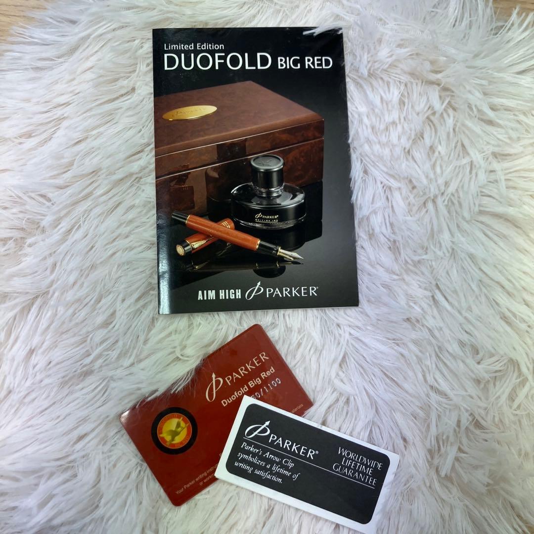 【極レア】Parker パーカー　DUFOLD BIG RED限定品の万年筆