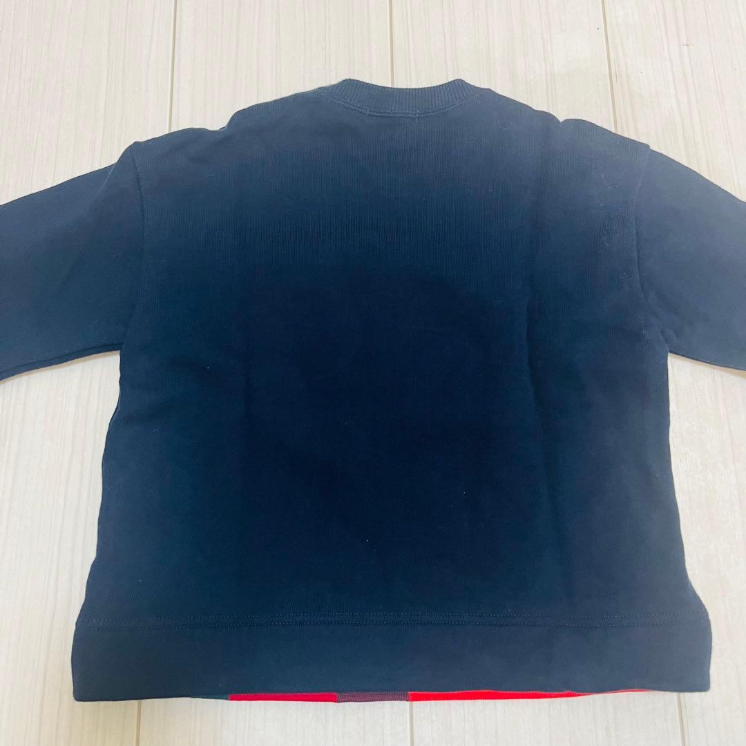 ファミリアトレーナー　ネイビー　100サイズ