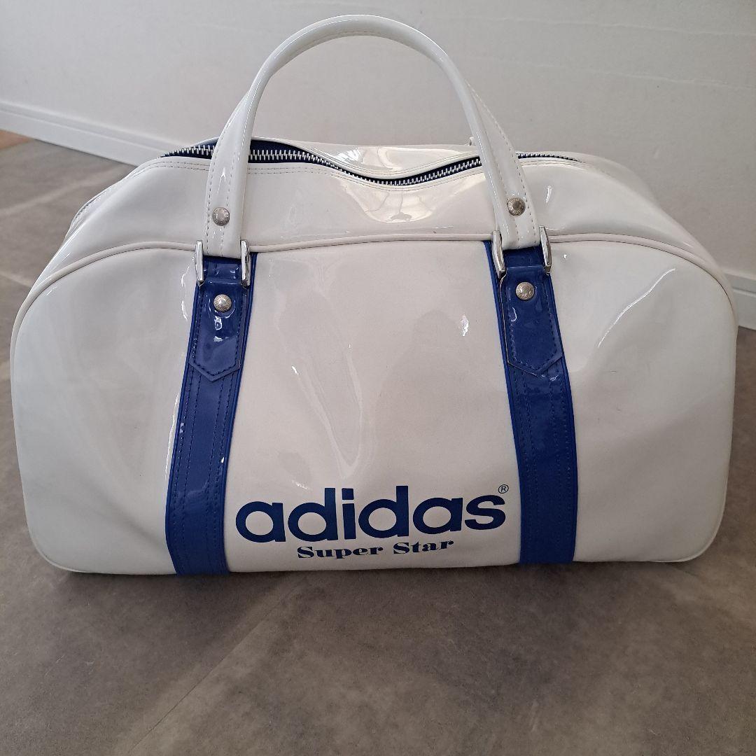 adidas　アディダス　エナメルバッグ　ボストンバッグ　ヴィンテージ　80s