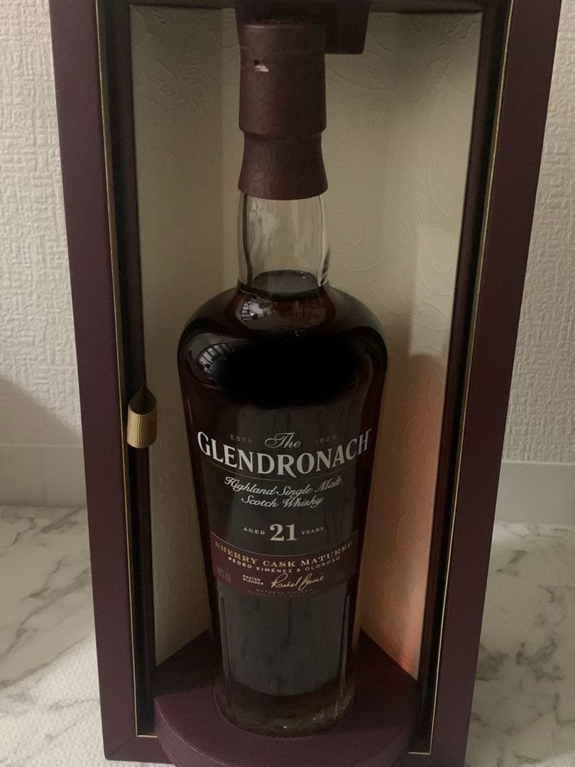 希少　GLENDRONACH グレンドロナック21年 シェリーカスク　未開封