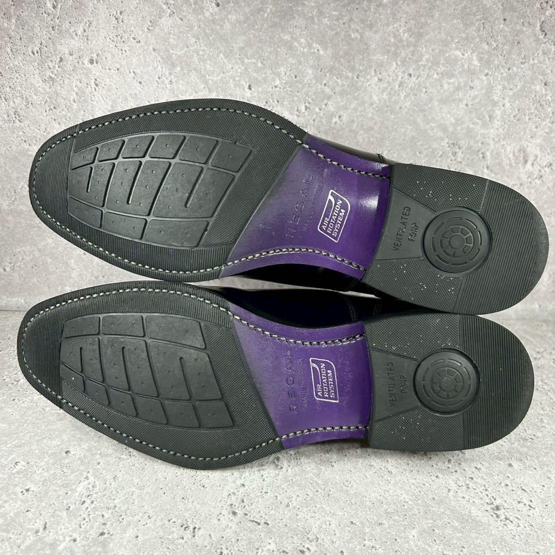 年末限定価格【箱付 美品】REGAL ストレートチップ 41EL レザー 革靴