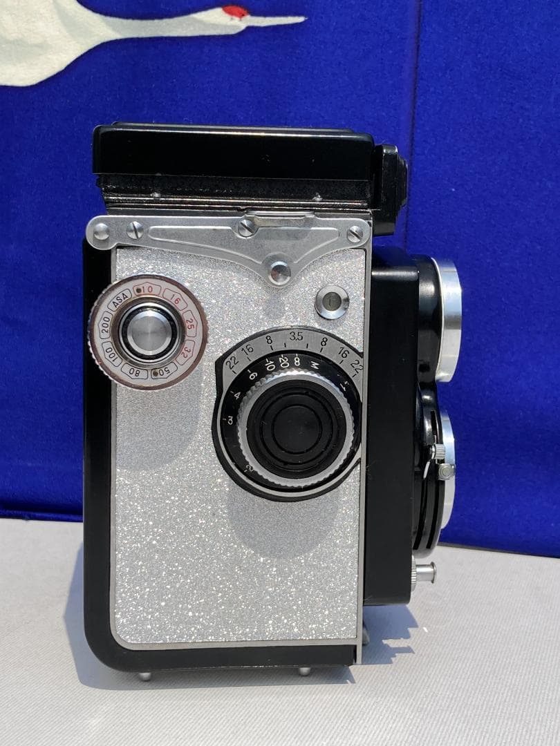 若葉が鮮やか　キラキラ感 YASHICA FLEX インテリアにもどうぞ