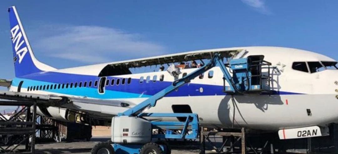 全日本空輸（ANA） Aviationtag ボーイング737-700 コンビ色