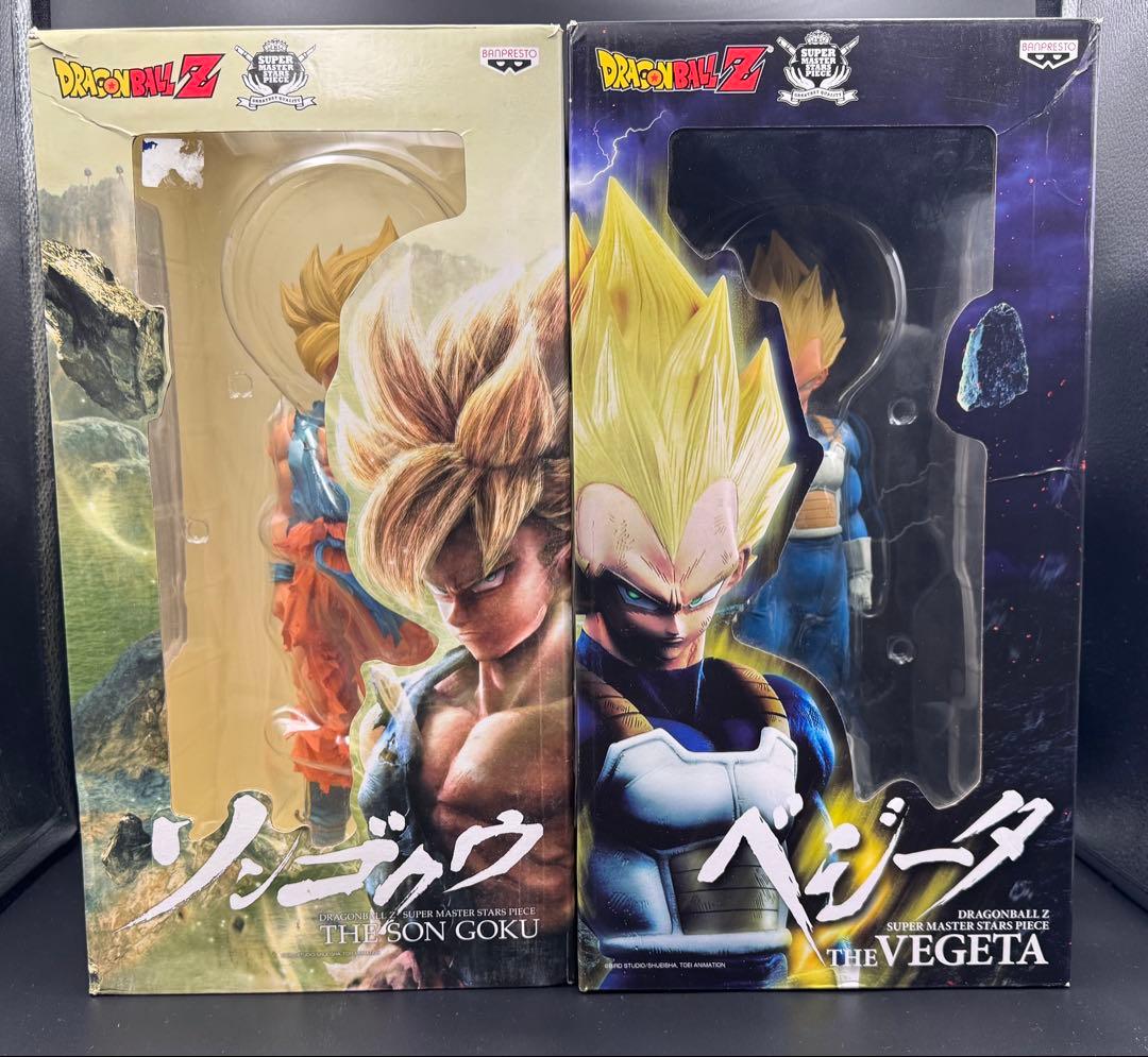 ドラゴンボールZ SMSP 孫悟空　ベジータ　フィギュア海外正規版