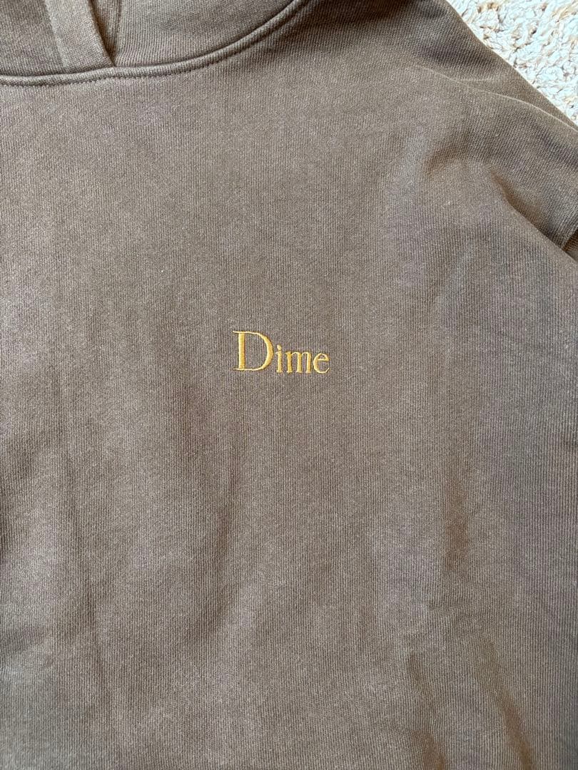 dimemtl パーカー　ブラウン