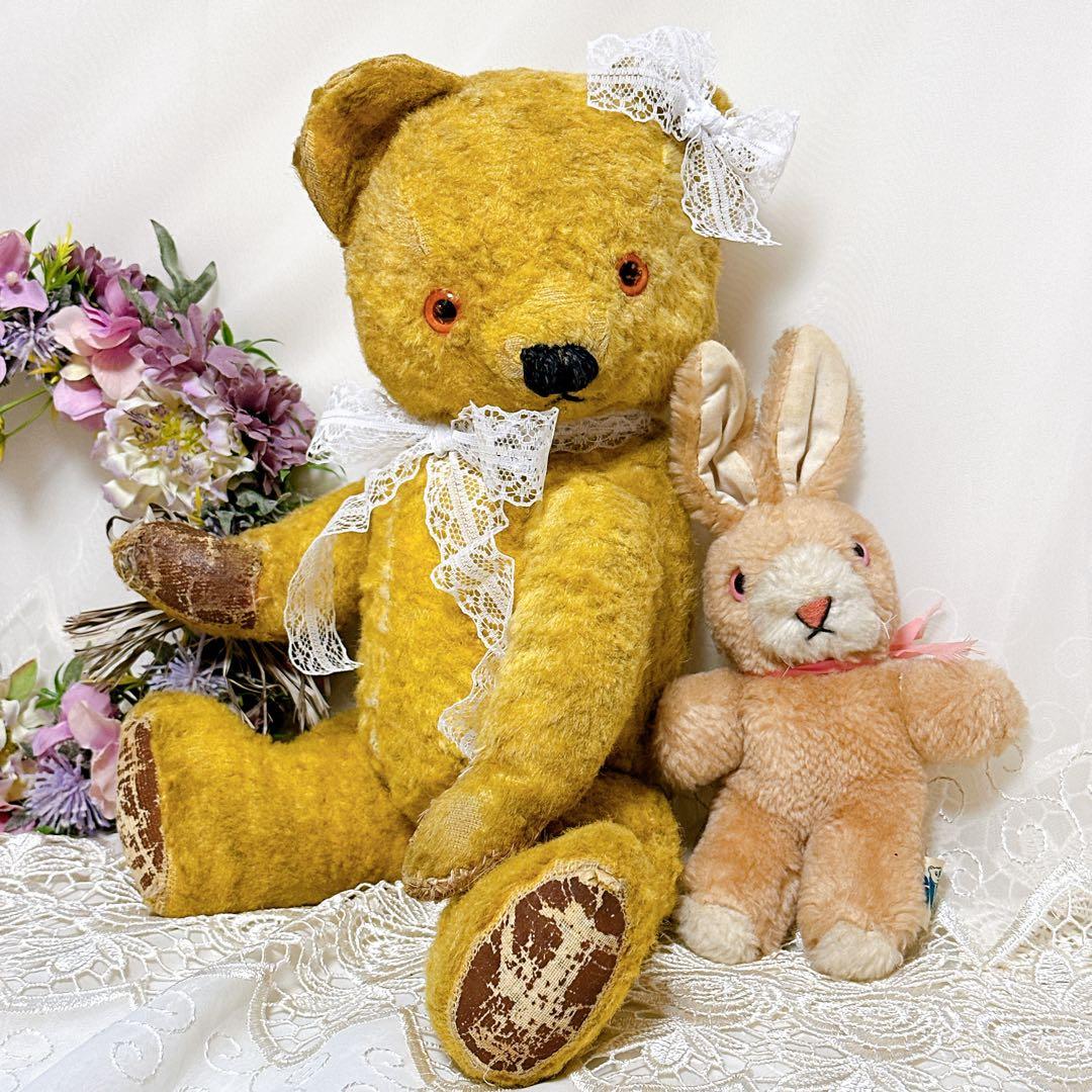 ❤️愛されチャドバレーベア❤️1950年頃　テディベア　アンティークベア　ビンテージ