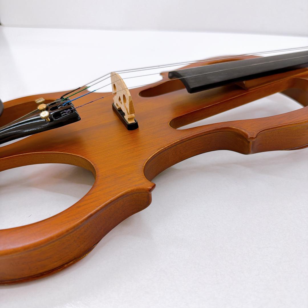 【良品】キクタニ エレクトリックバイオリン ESV-380 4/4 ブラウン