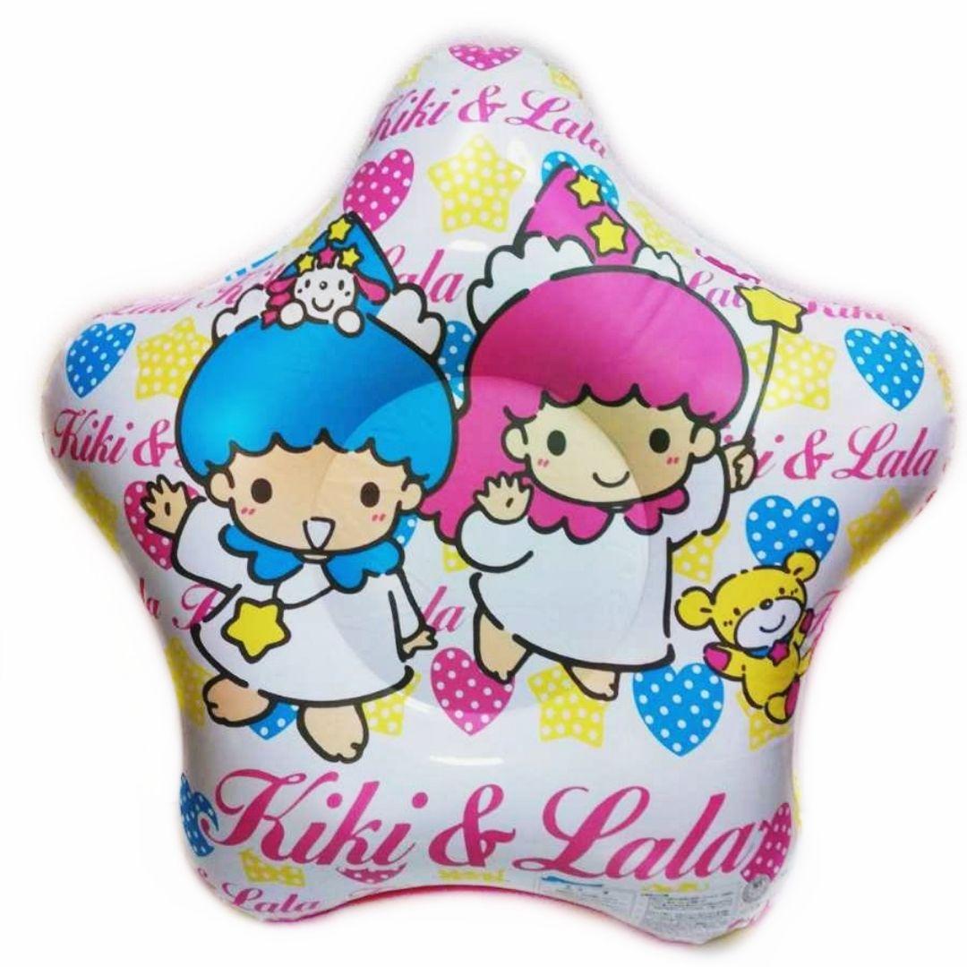 1998年 キキララ 浮き輪 90×90 星形 サンリオ リトルツインスターズ