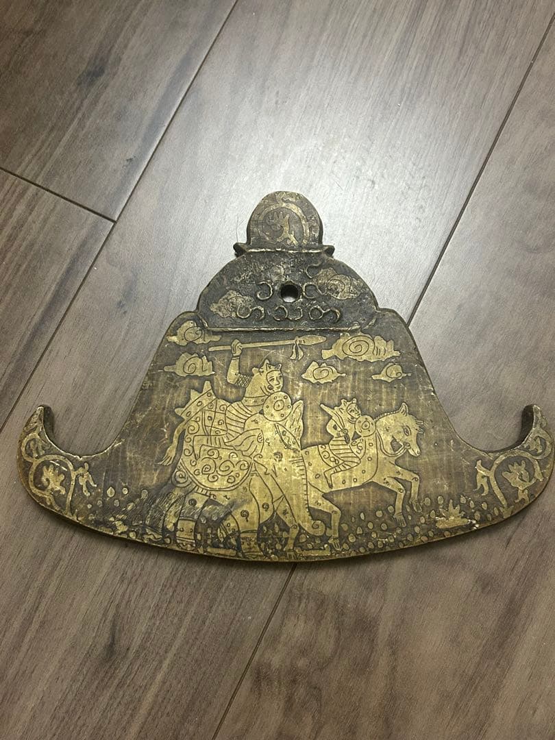 李朝期 黄銅製 陰刻 風鐸 風招仏教美術中国古玩縄文古墳土器埴輪勾