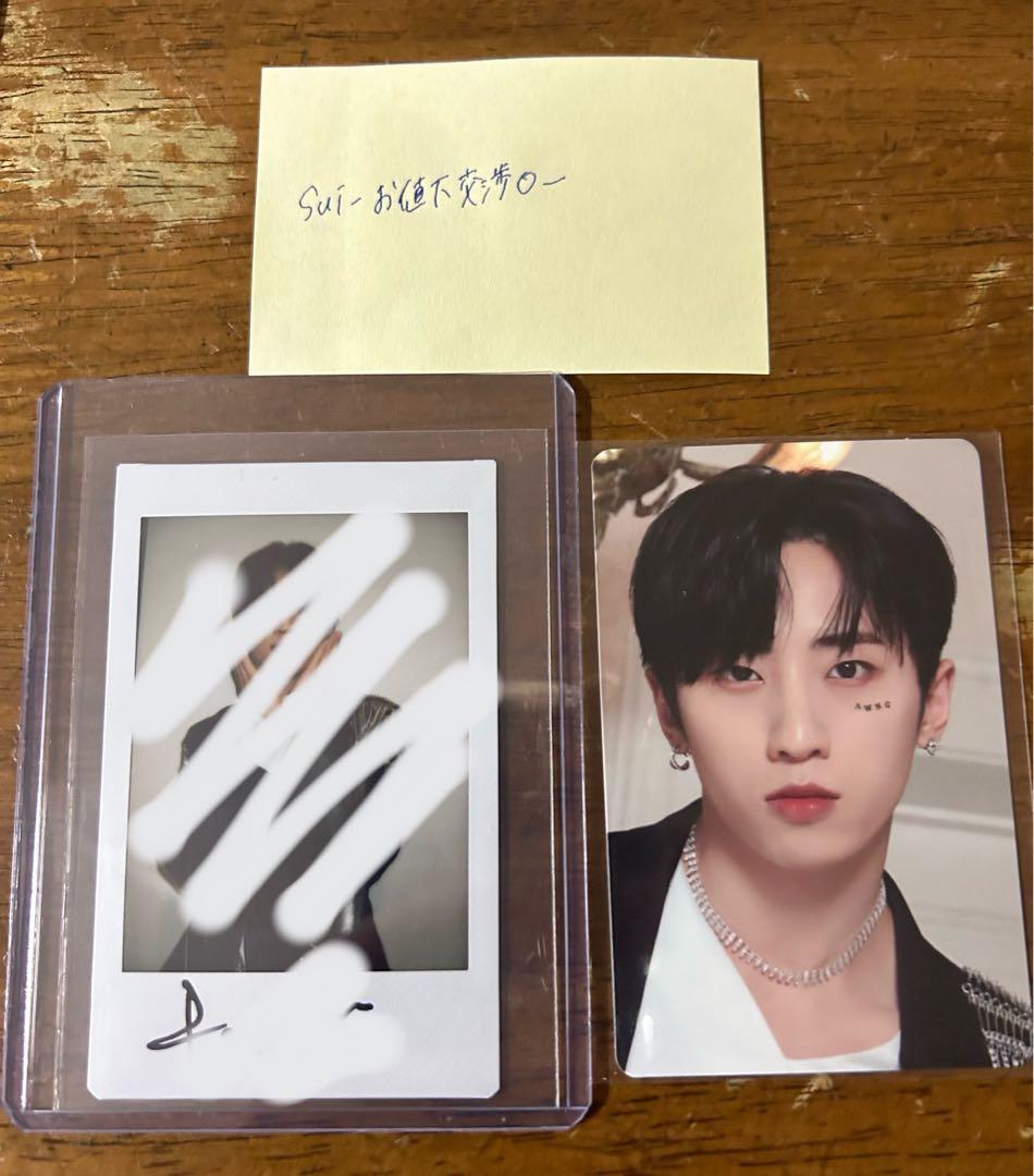 INI 許豊凡 直筆サイン入り チェキ