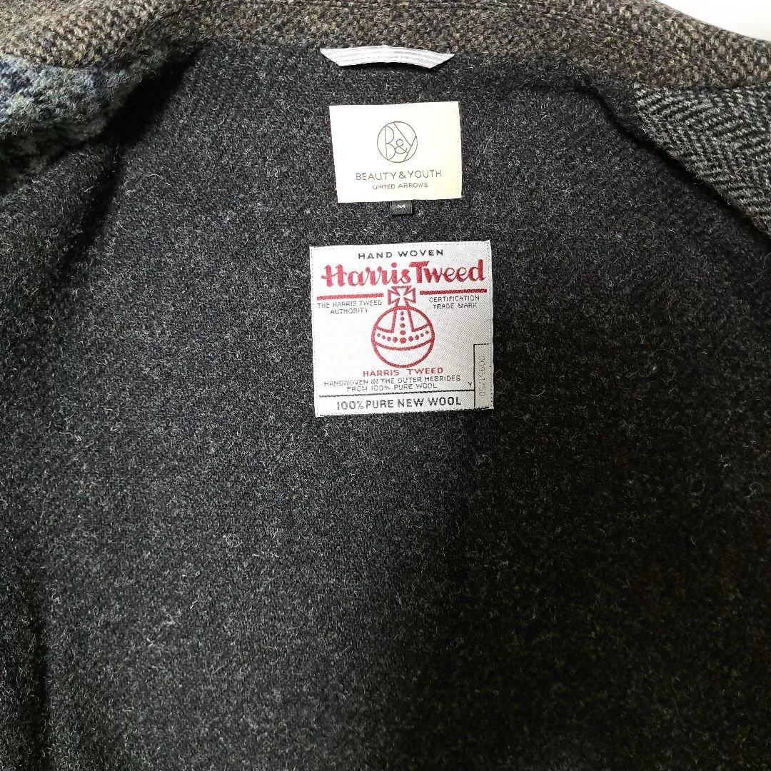 【美品】ユナイテッドアローズ × ハリスツイード テーラードジャケット