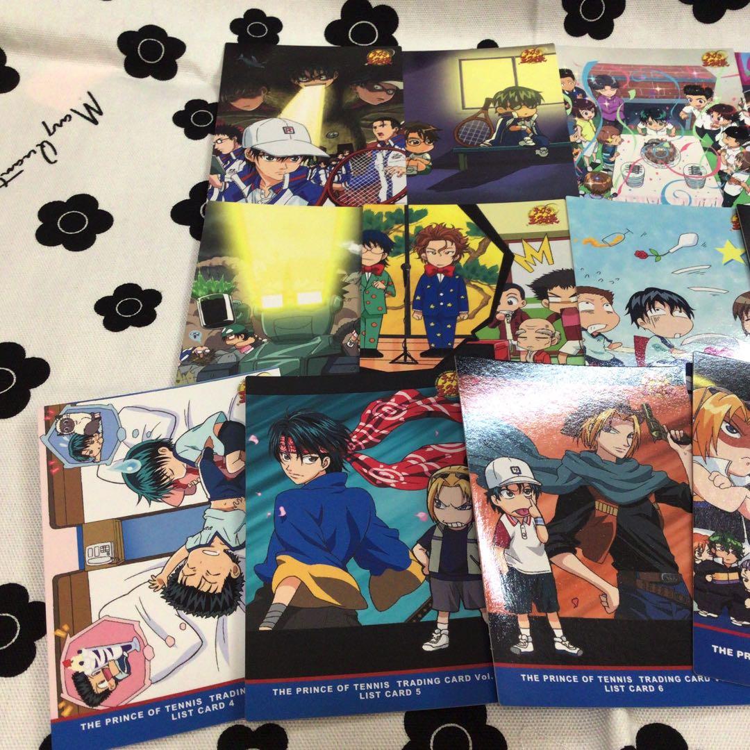 テニスの王子様　リストカード　13枚セット　セミコンプ